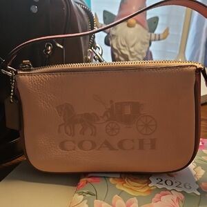 Coach Blush Pink Nolita 19 Wristlet